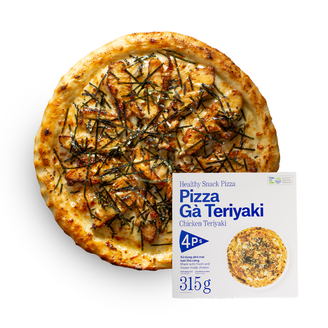 Pizza Gà Teriyaki kiểu Napoli (Đông lạnh)